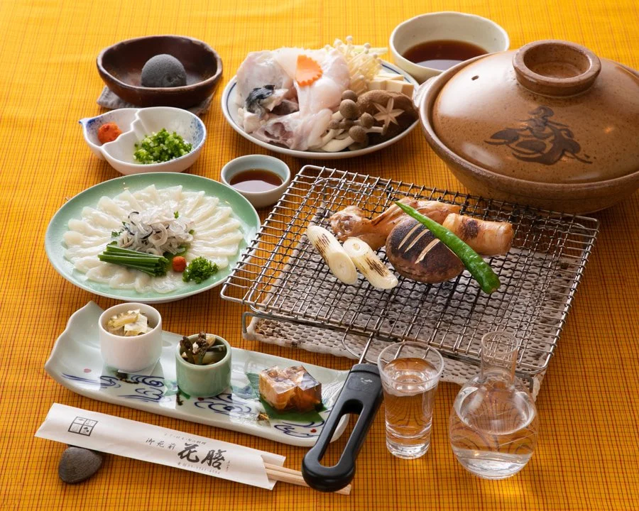 花膳のコース料理